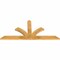 Ekena Millwork Richland Rough Sawn Timber Gable Bracket, Western Red Cedar, 60"W x 27"H x 2"D x 4"F, 11/12 Pitch GBW060X27X0204RIC00RWR - alternate 3